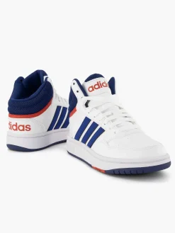 Jongensschoenen|adidas Witte Hoops Mid 3.0 K