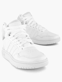 Jongensschoenen|adidas Witte Hoops Mid 3.0 K