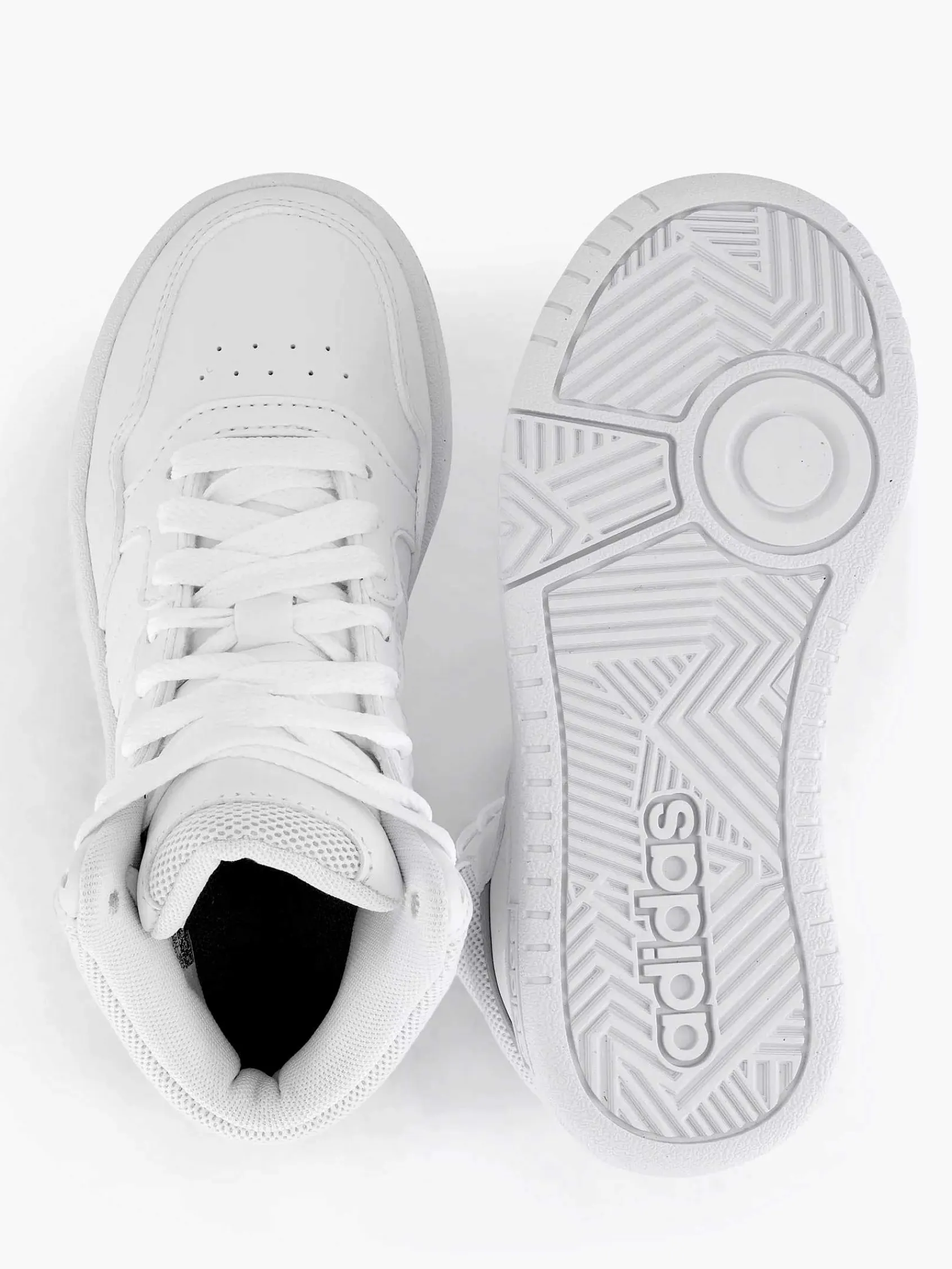 Jongensschoenen|adidas Witte Hoops Mid 3.0 K