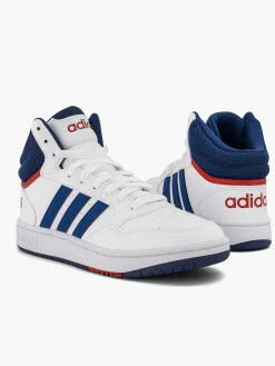 Jongensschoenen|adidas Witte Hoops Mid 3.0 K