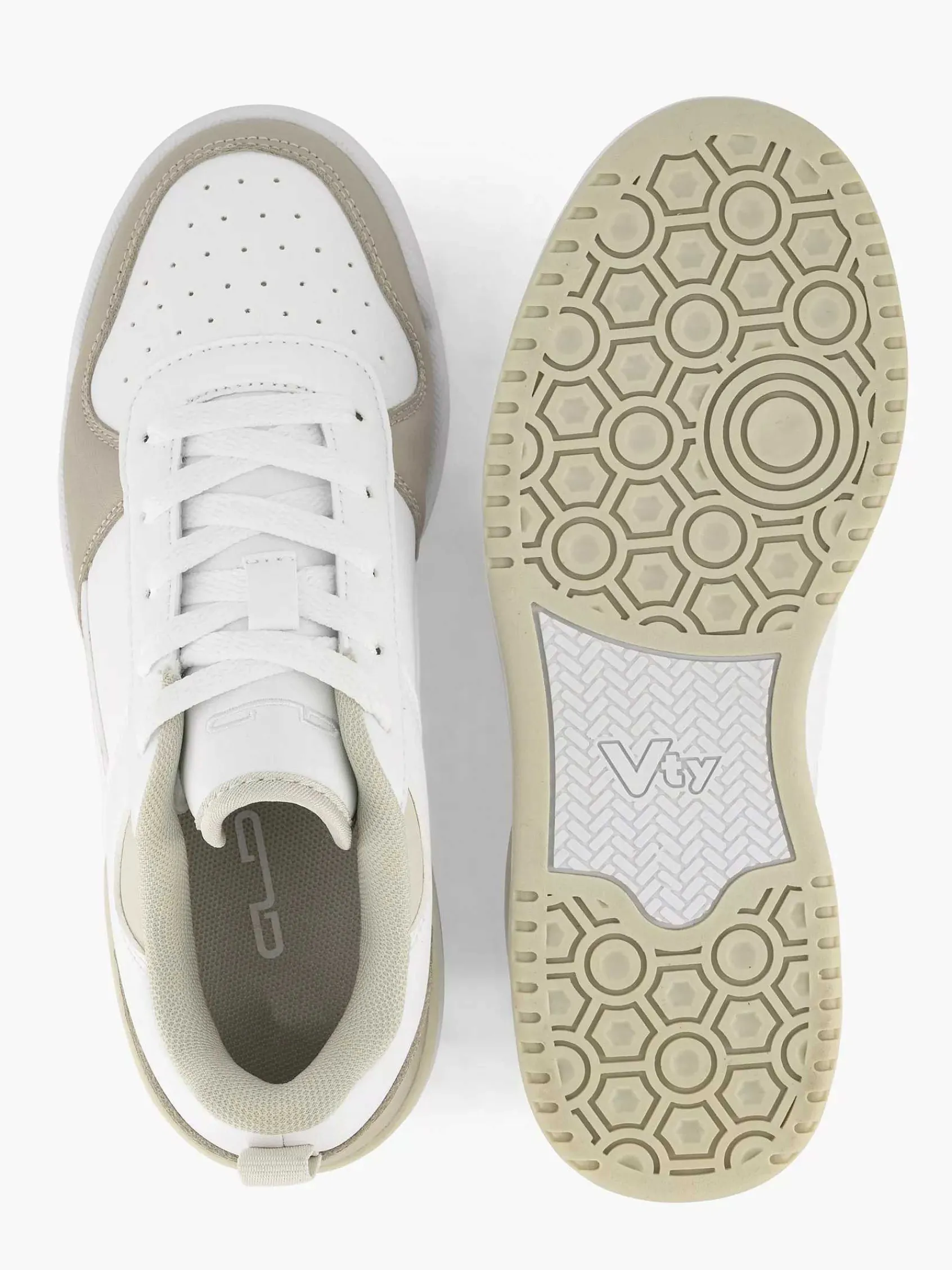 Sneakers|Graceland Witte Lage Sneaker