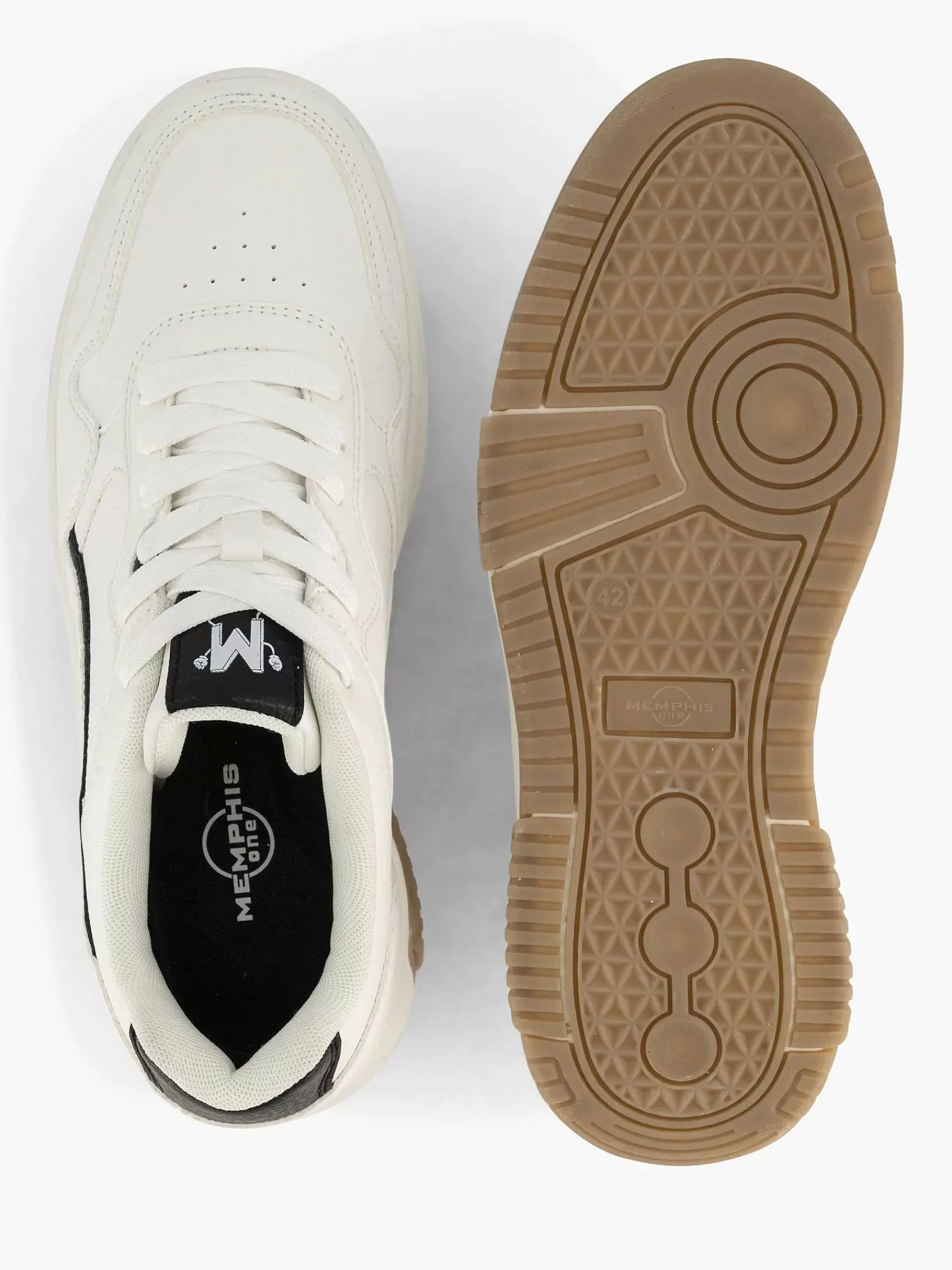 Sneakers|Memphis One Witte Lage Sneakers