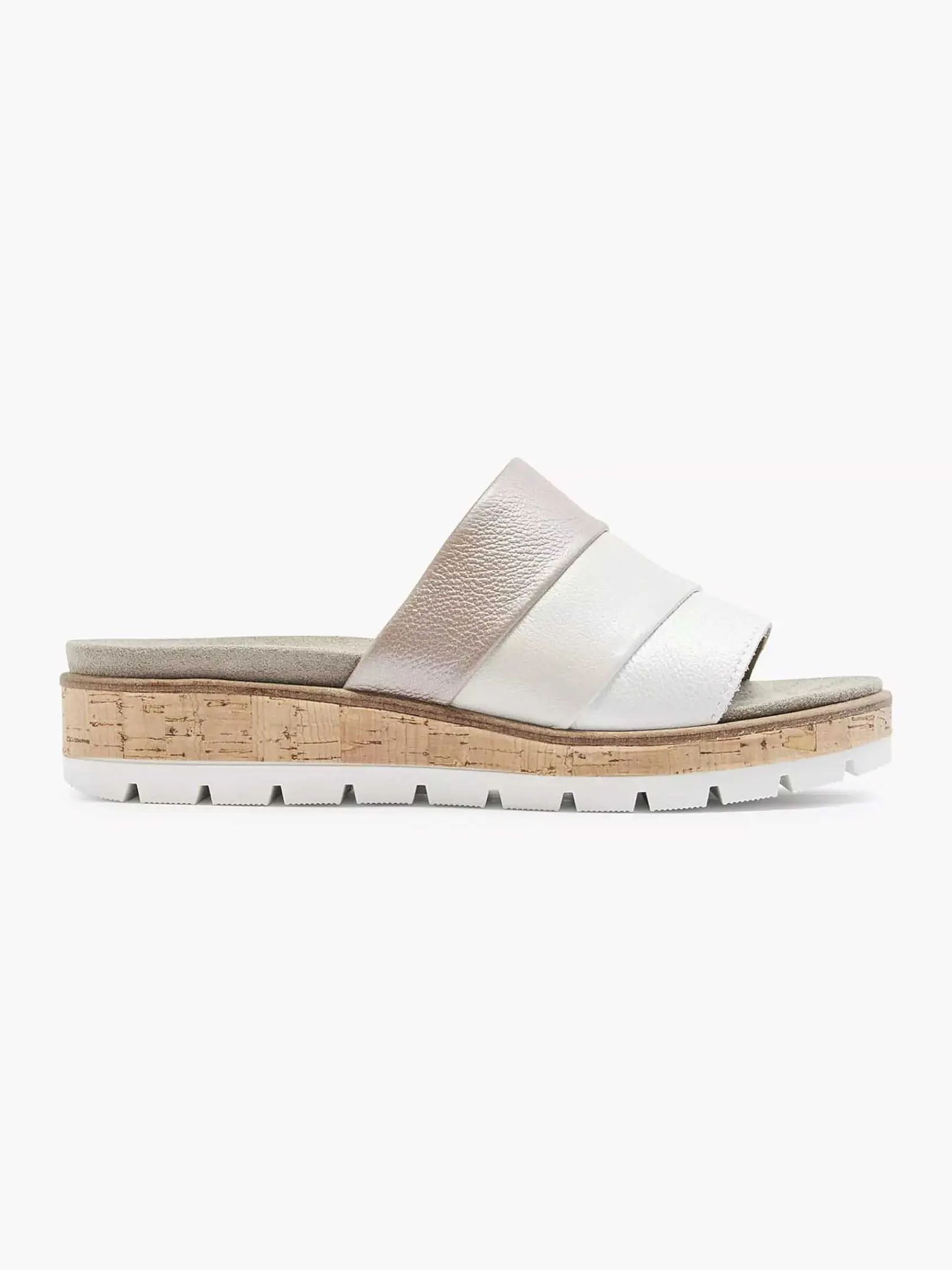 Slippers|Medicus Witte Leren Comfort Slipper