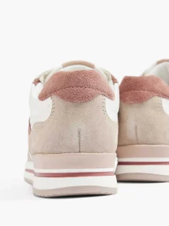 Comfort Schoenen|Medicus Witte Leren Comfort Sneaker