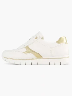 Sneakers|Medicus Witte Leren Comfort Sneaker