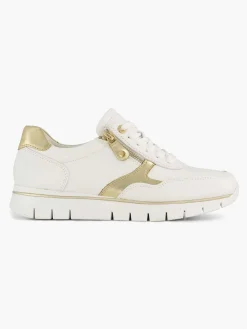 Sneakers|Medicus Witte Leren Comfort Sneaker