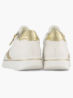 Sneakers|Medicus Witte Leren Comfort Sneaker