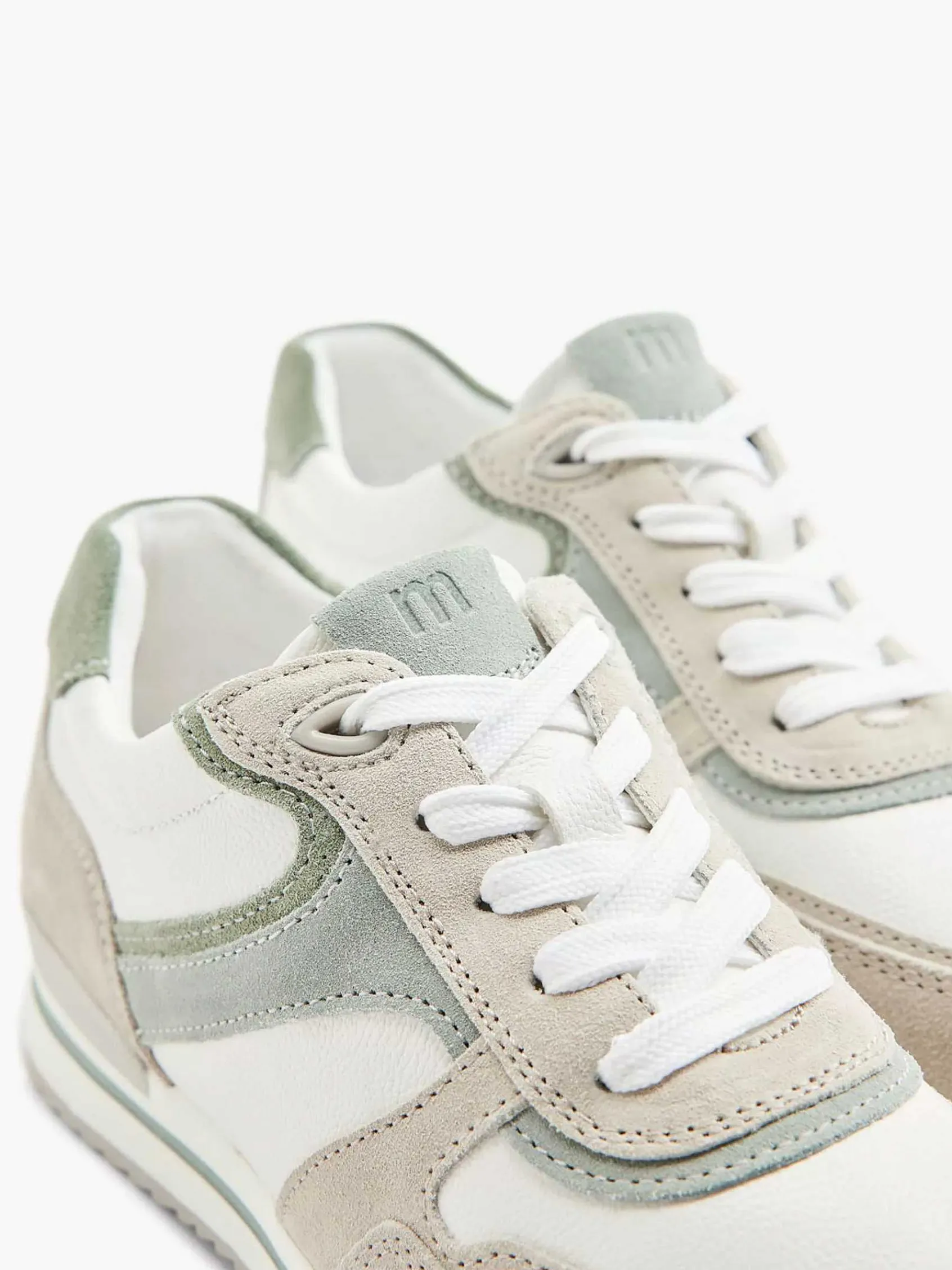 Comfort Schoenen|Medicus Witte Leren Comfort Sneaker