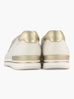 Comfort Schoenen|Medicus Witte Leren Instapper