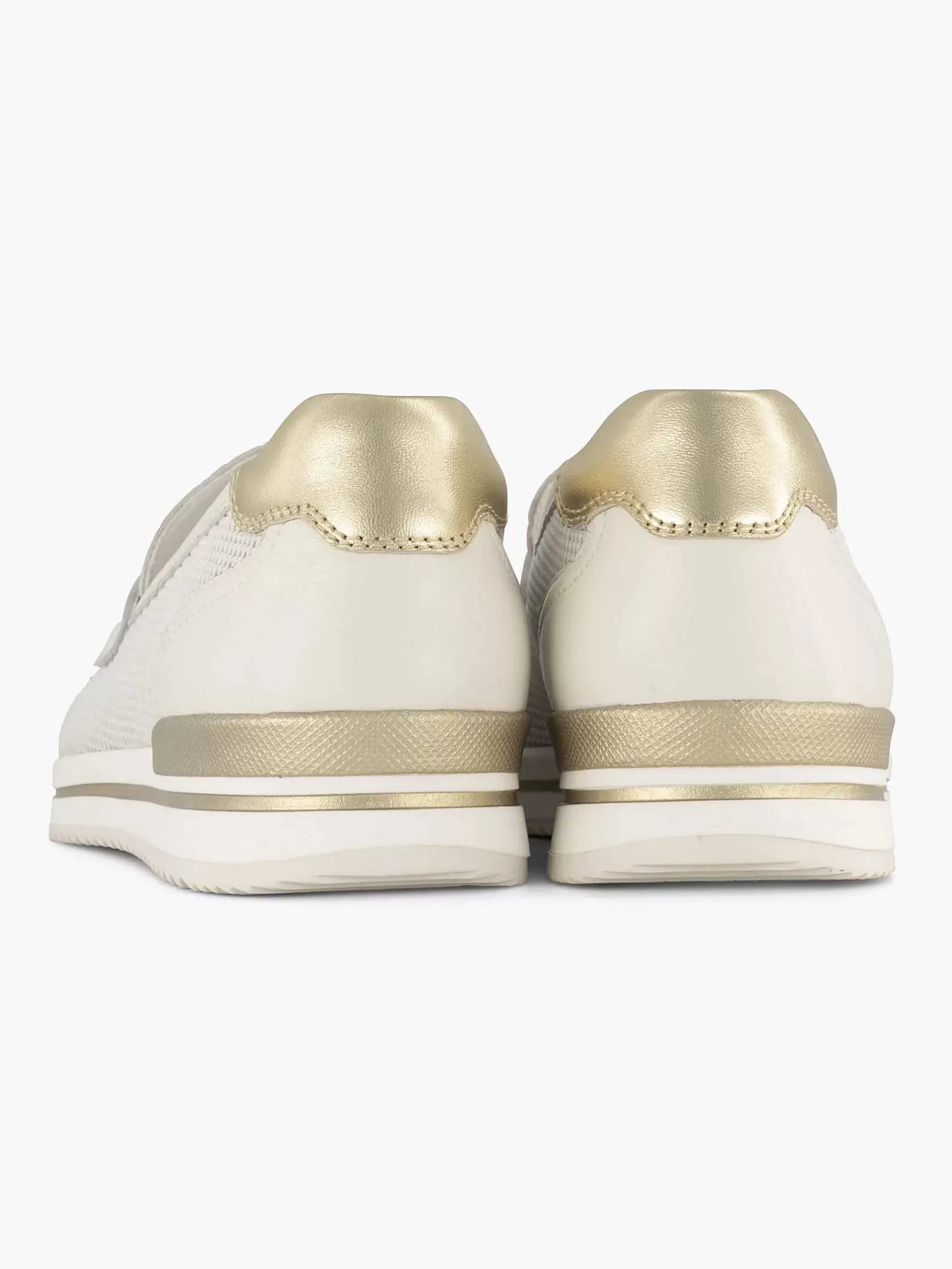 Comfort Schoenen|Medicus Witte Leren Instapper