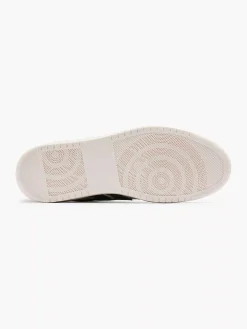 Sneakers|Oxmox Witte Leren Retro Sneaker