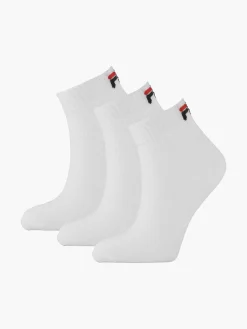 Sokken|FILA Witte Lifestyle 3 Pak Mt 39-46