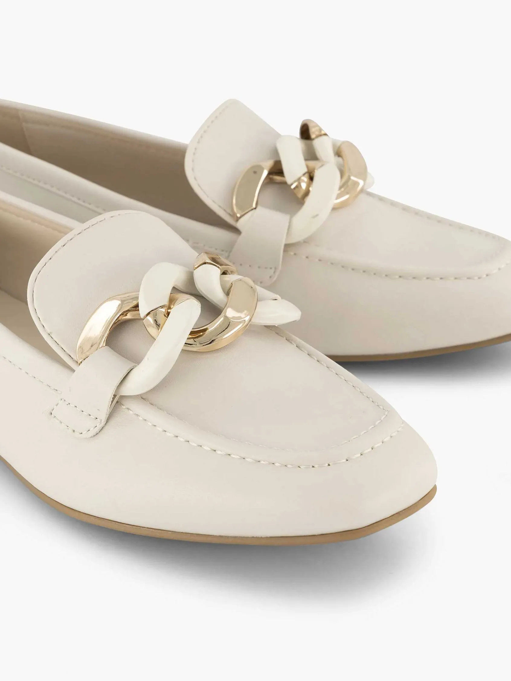 Instappers|Graceland Witte Loafer