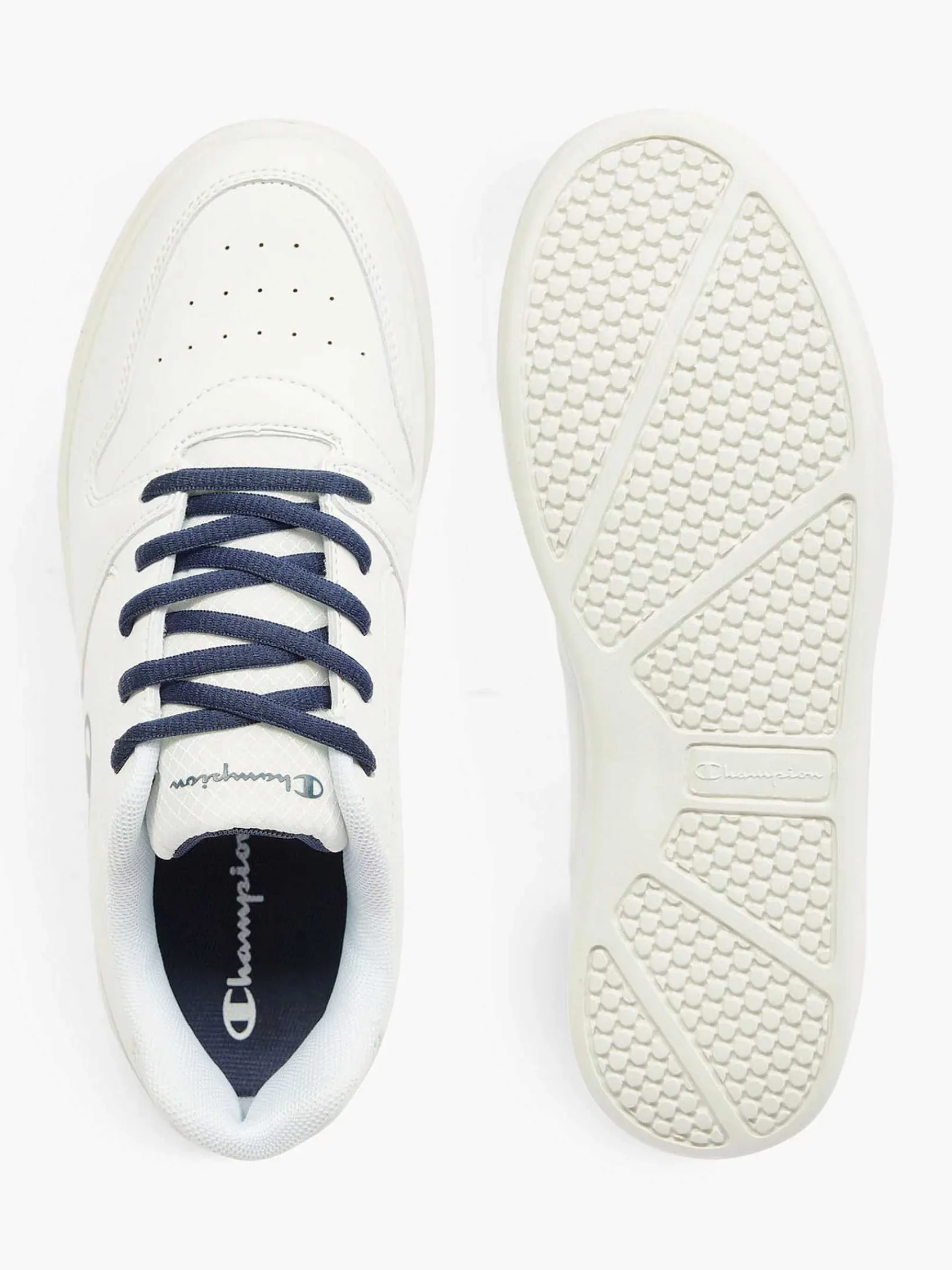 Jongensschoenen|Champion Witte Low Cut Shoe Deuce B Ps