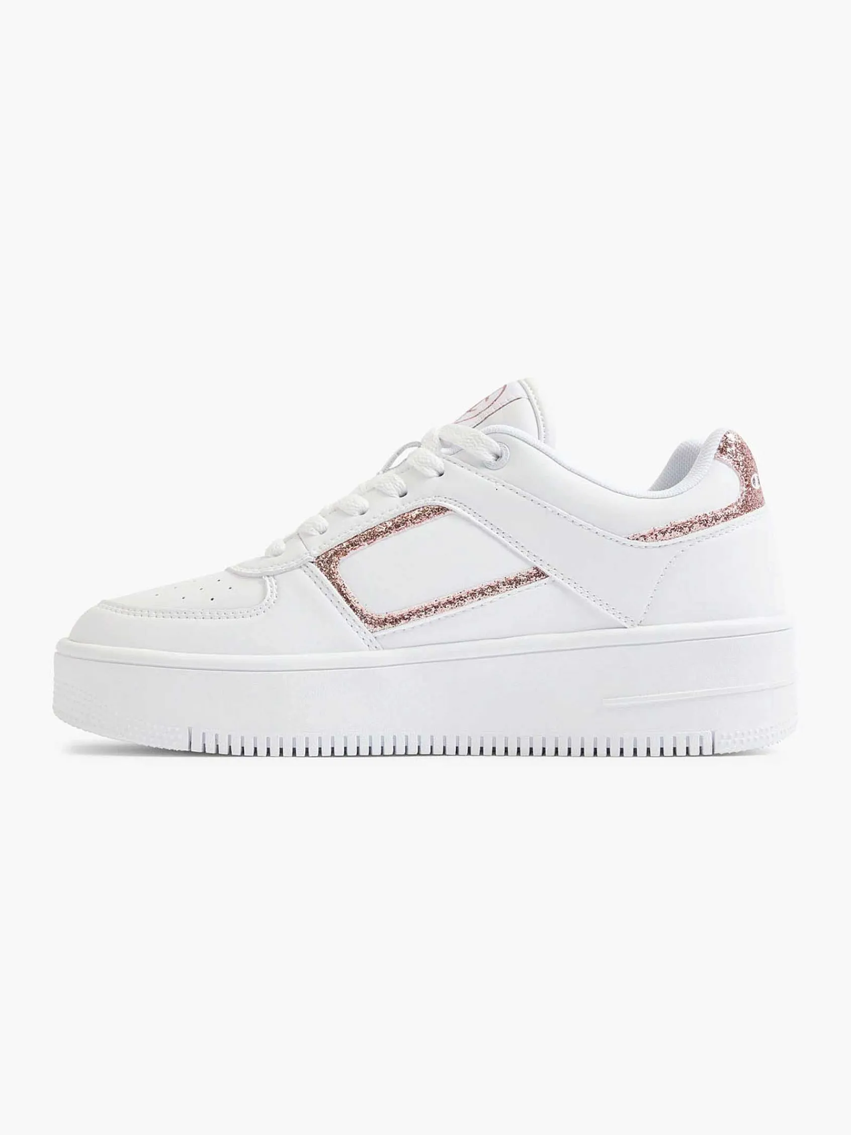 Sneakers|Champion Witte Low Cut Shoe Foul Platform