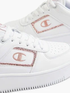 Sneakers|Champion Witte Low Cut Shoe Foul Platform