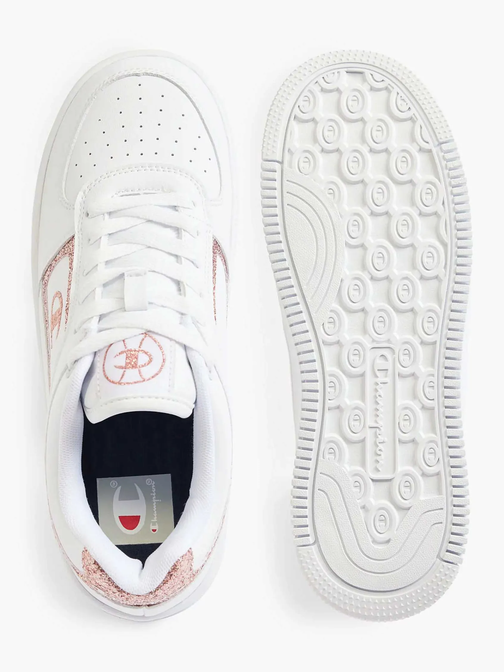 Sneakers|Champion Witte Low Cut Shoe Foul Platform