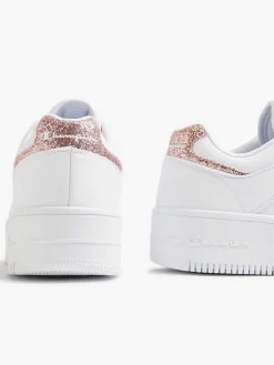 Sneakers|Champion Witte Low Cut Shoe Foul Platform
