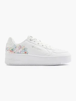Sneakers|Champion Witte Low Cut Shoe Rebound Platform