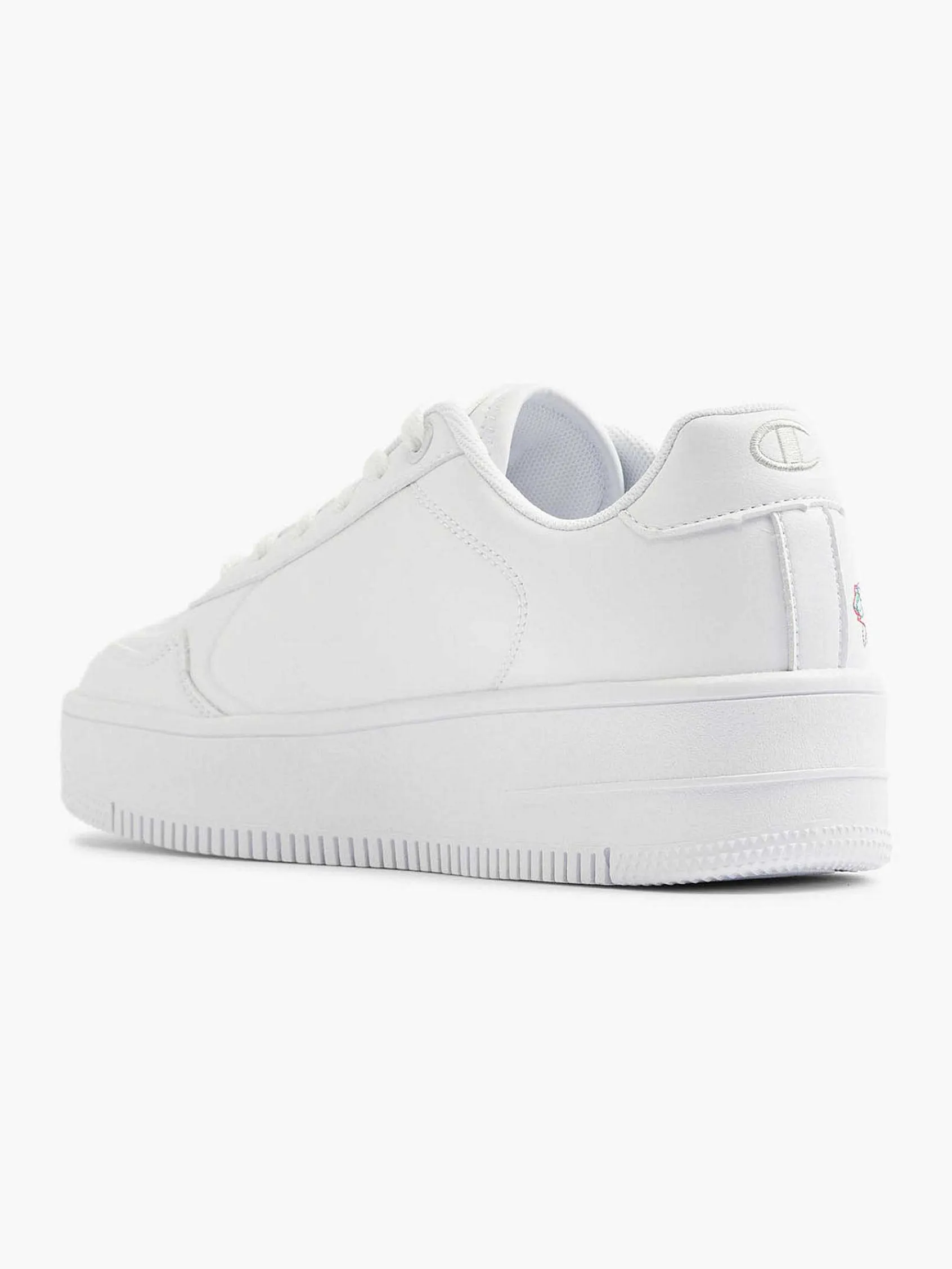 Sneakers|Champion Witte Low Cut Shoe Rebound Platform