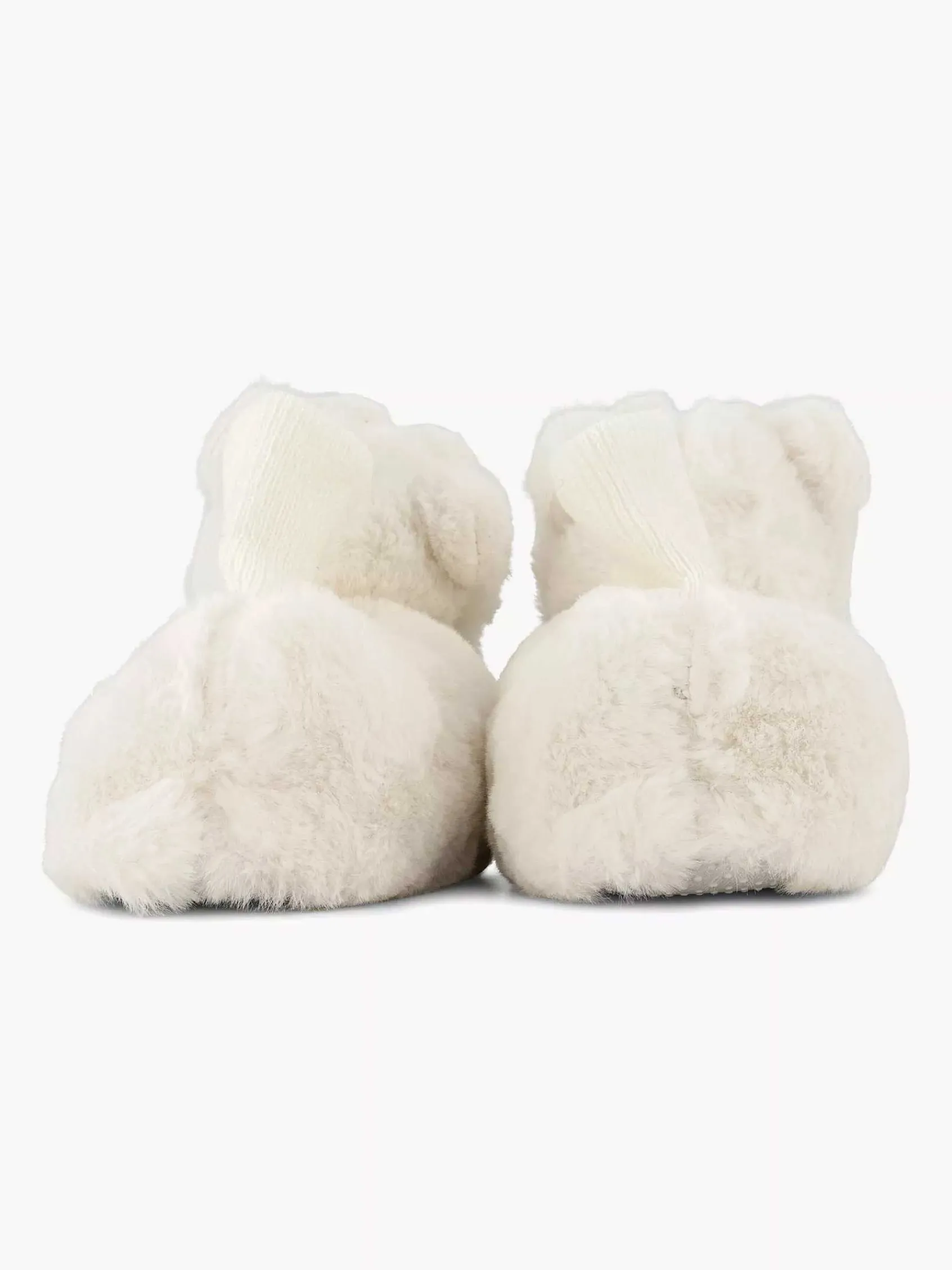 Jongensschoenen|Cupcake Couture Witte Pantoffel Beer