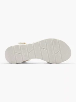 Sandalen|Esprit Witte Platform Sandaal