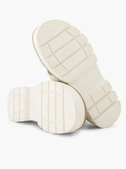 Sandalen|Oxmox Witte Platform Sandaal