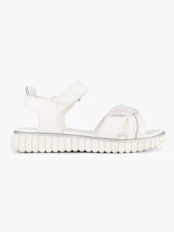 Jongensschoenen|Oxmox Witte Platform Sandaal