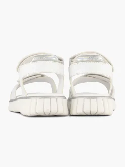Jongensschoenen|Oxmox Witte Platform Sandaal