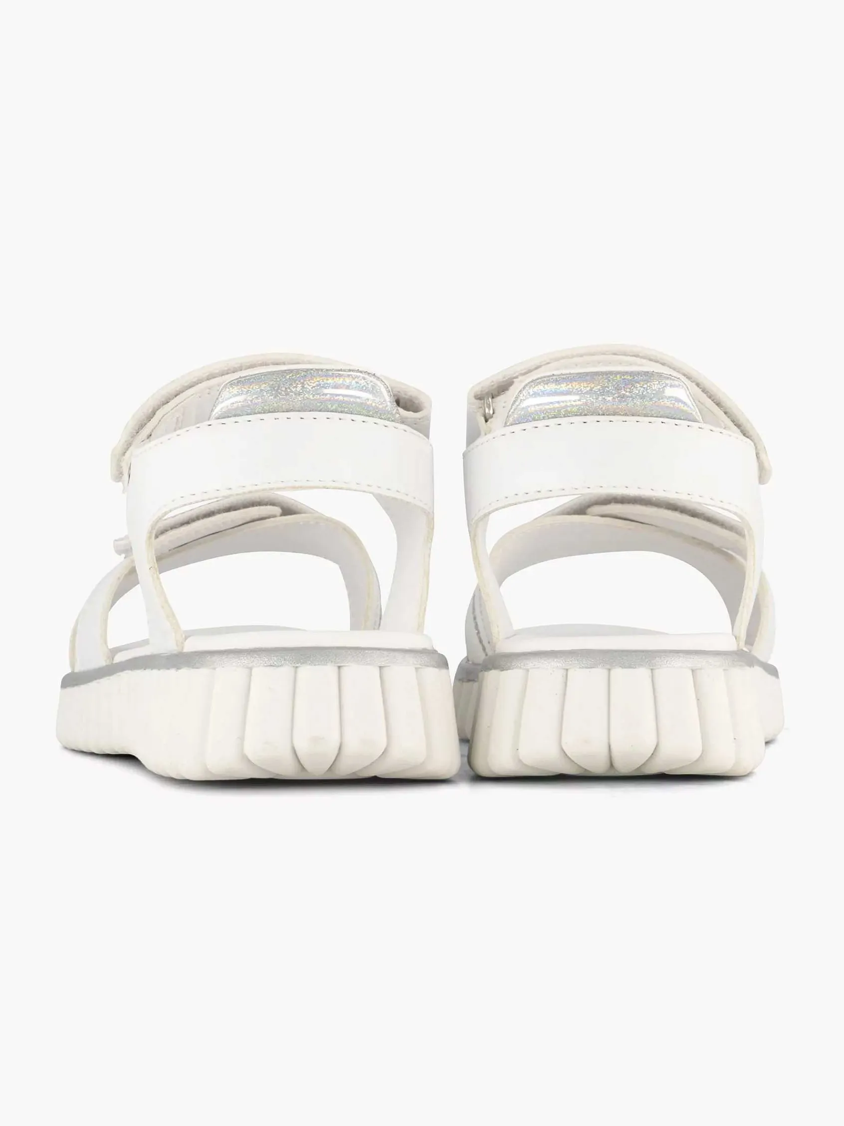 Jongensschoenen|Oxmox Witte Platform Sandaal