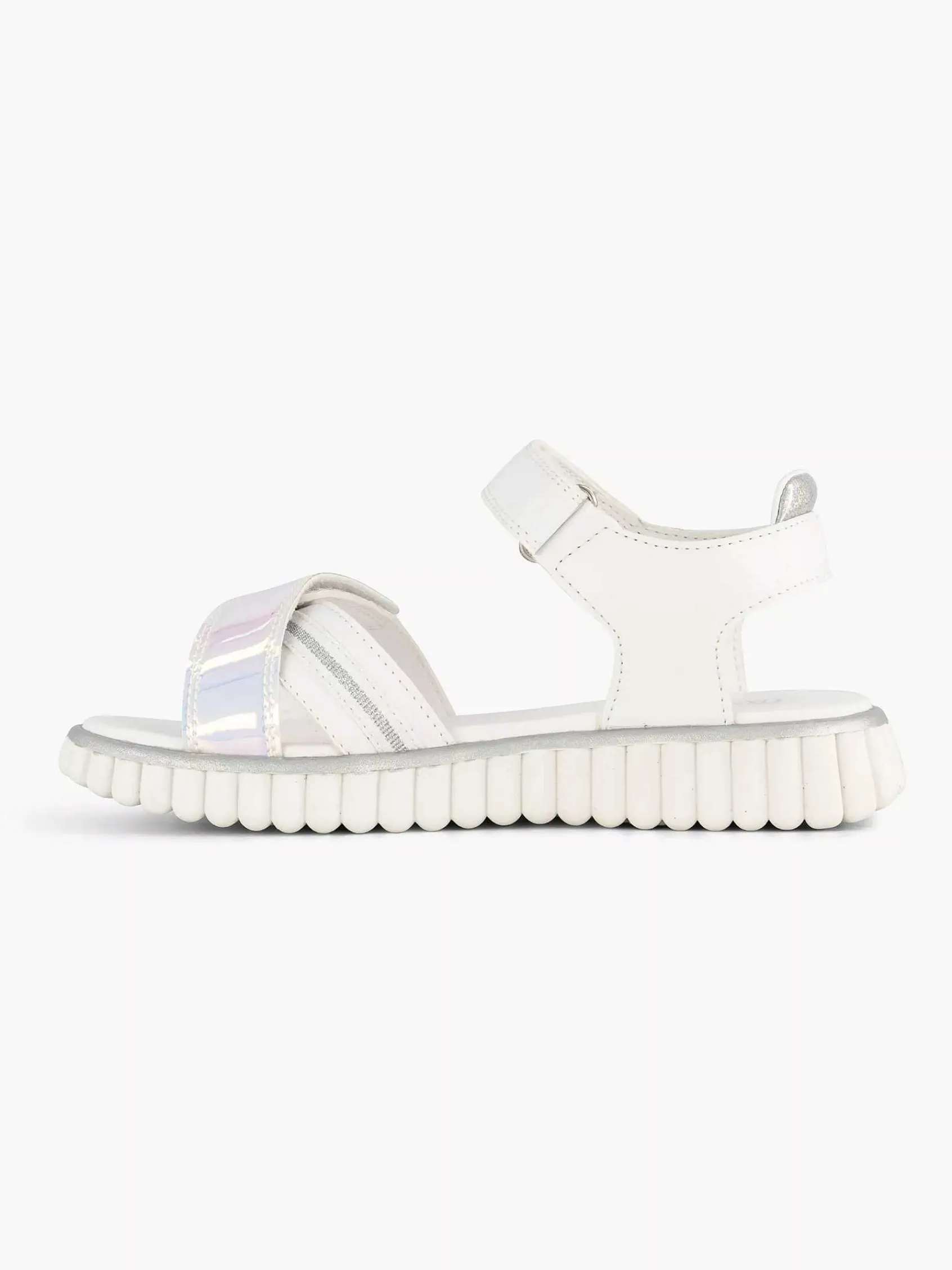 Jongensschoenen|Oxmox Witte Platform Sandaal