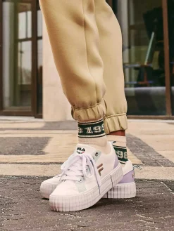 Sneakers|FILA Witte Platform Sneaker