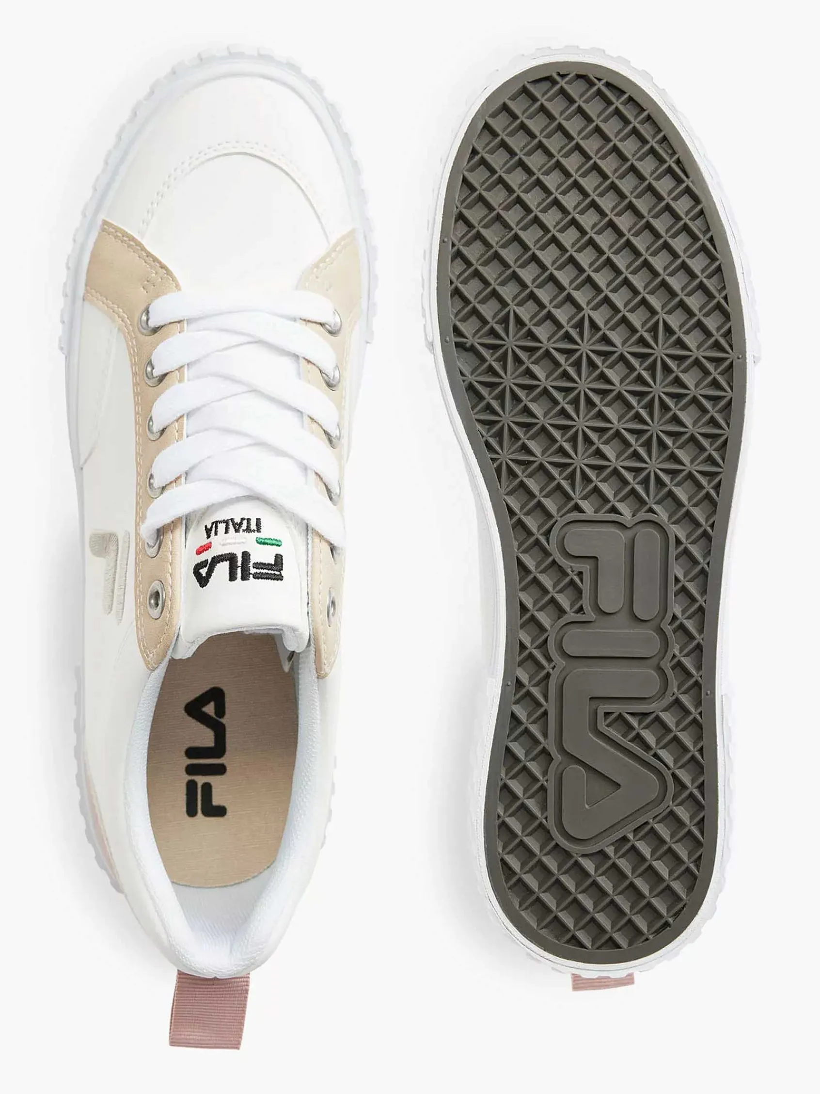 Sneakers|FILA Witte Platform Sneaker