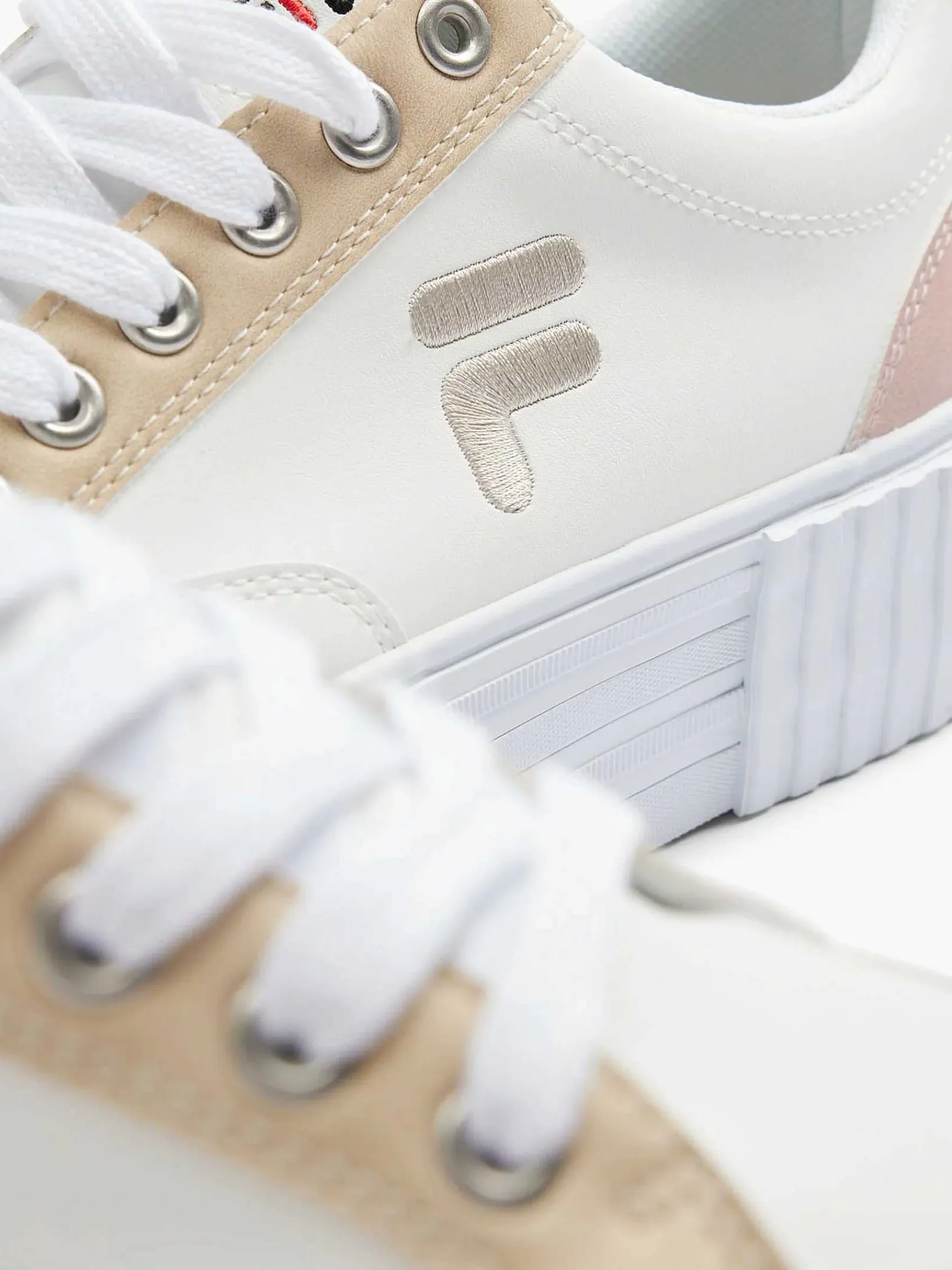 Sneakers|FILA Witte Platform Sneaker