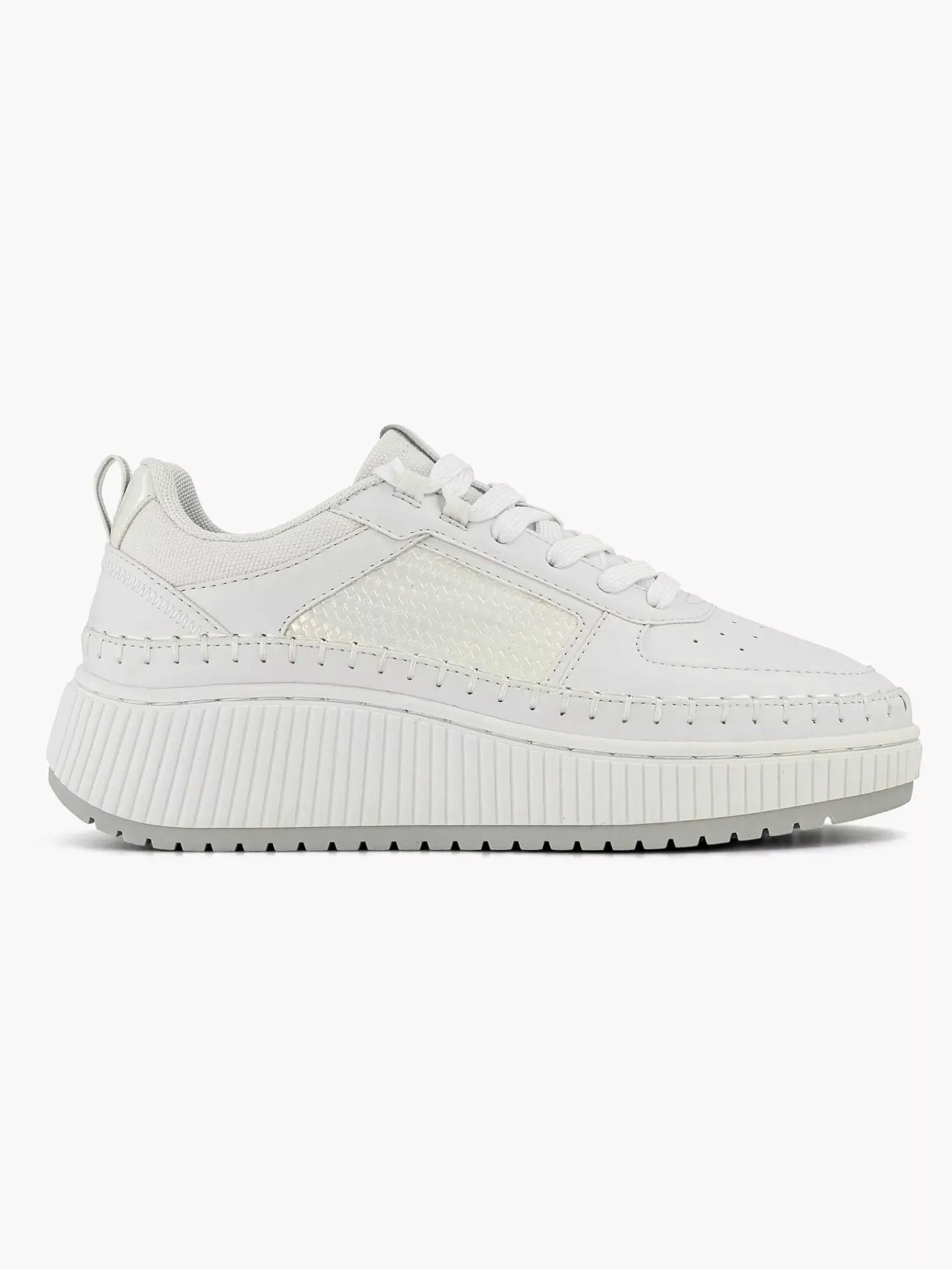 Sneakers|Oxmox Witte Platform Sneaker