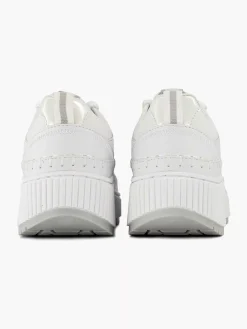 Sneakers|Oxmox Witte Platform Sneaker