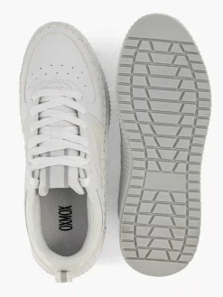 Sneakers|Oxmox Witte Platform Sneaker