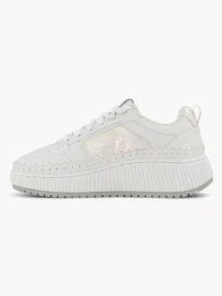 Sneakers|Oxmox Witte Platform Sneaker