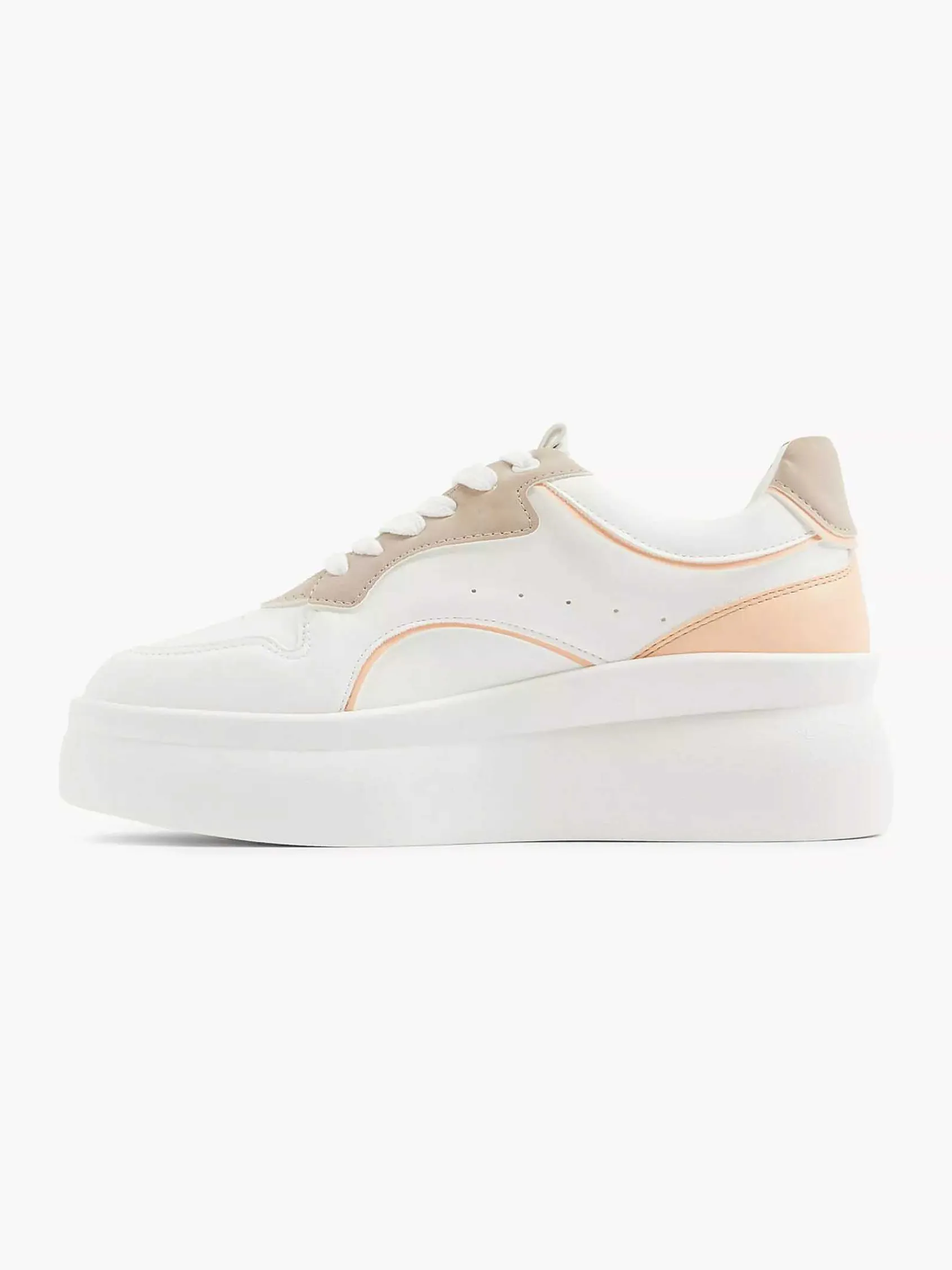 Sneakers|Graceland Witte Platform Sneaker