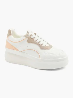 Sneakers|Graceland Witte Platform Sneaker