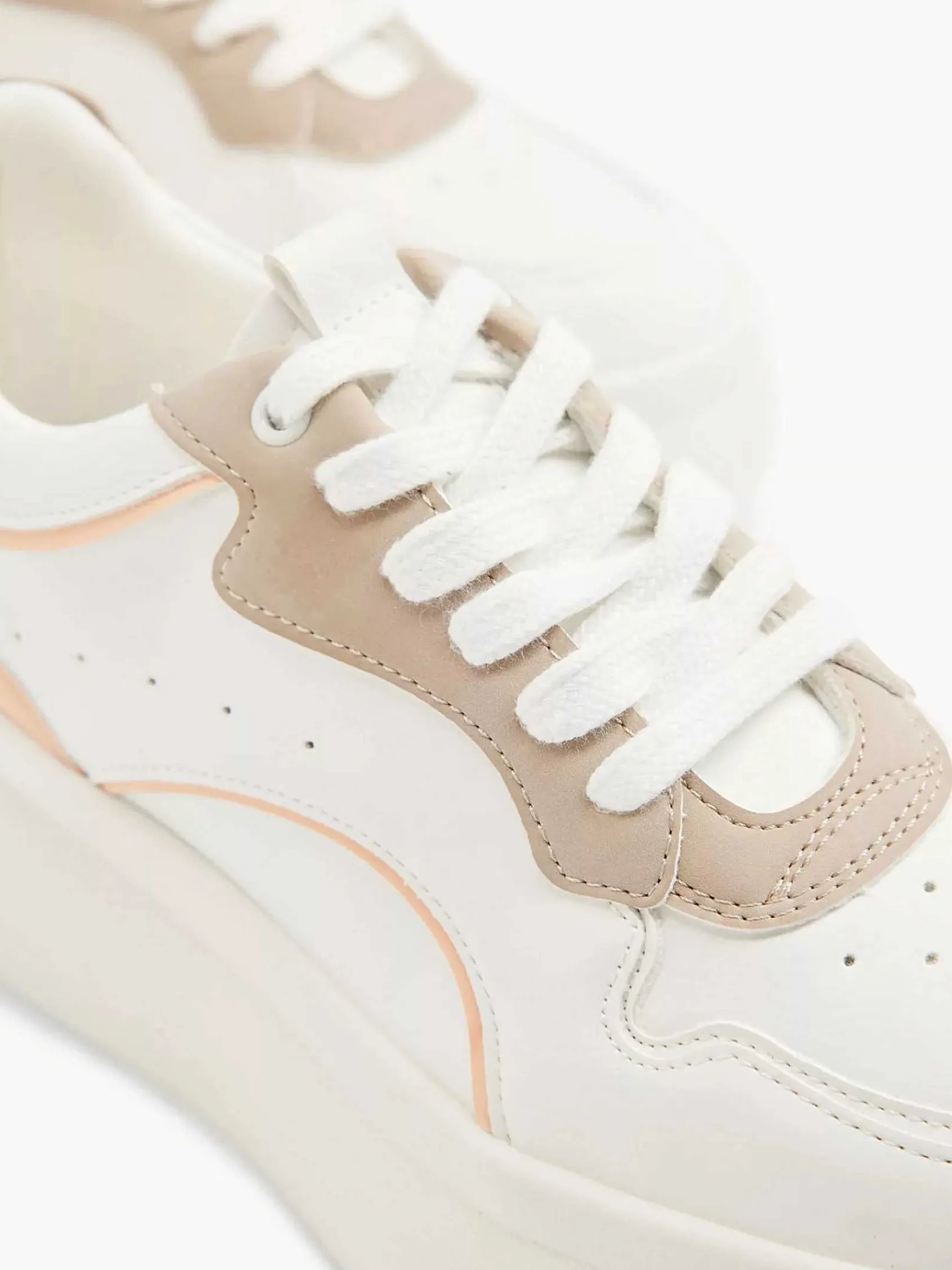Sneakers|Graceland Witte Platform Sneaker