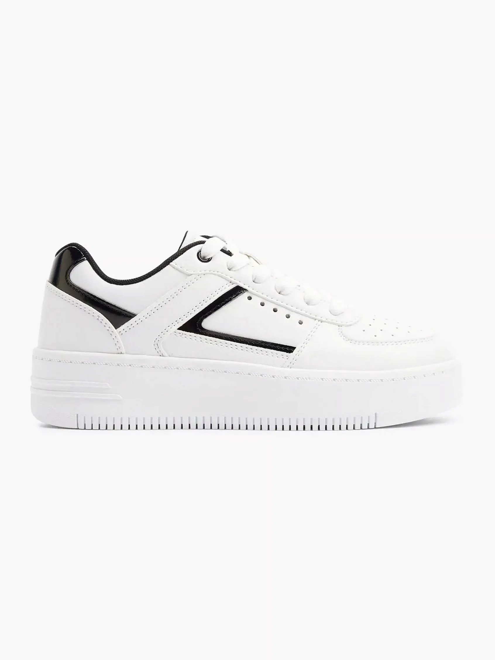 Sneakers|Graceland Witte Platform Sneaker
