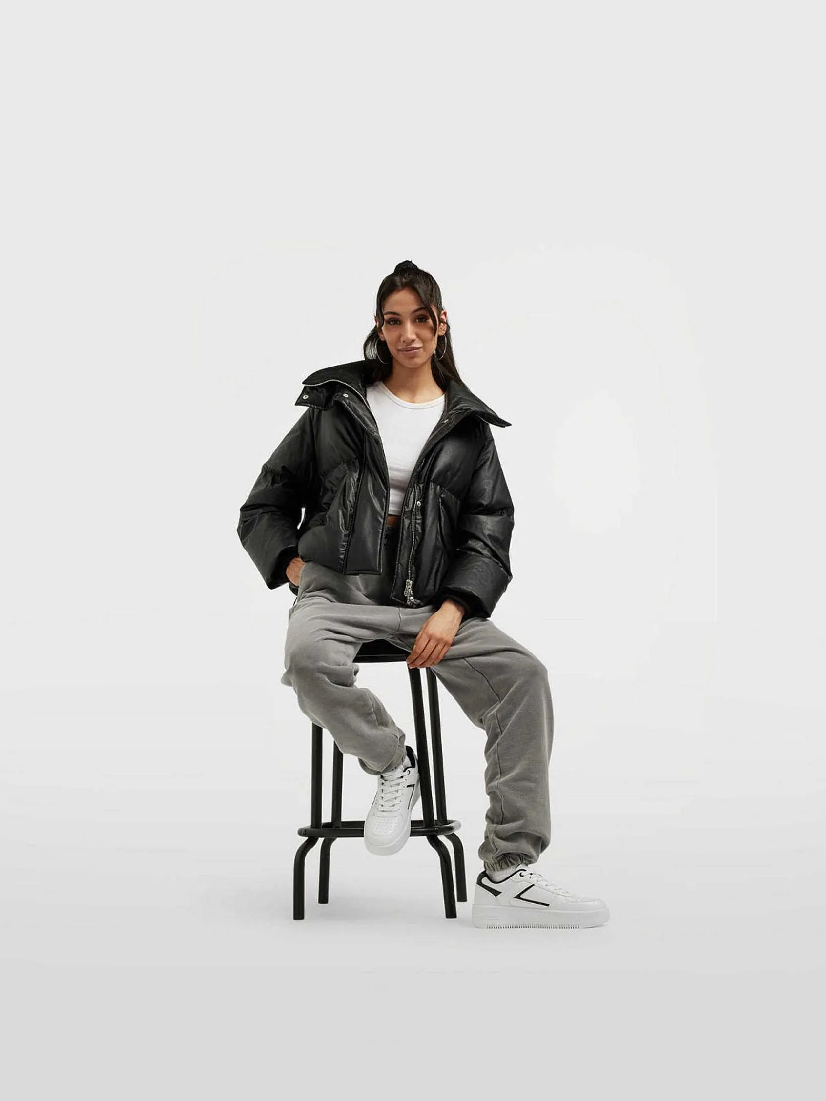 Sneakers|Graceland Witte Platform Sneaker