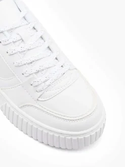 Sneakers|Graceland Witte Platform Sneaker