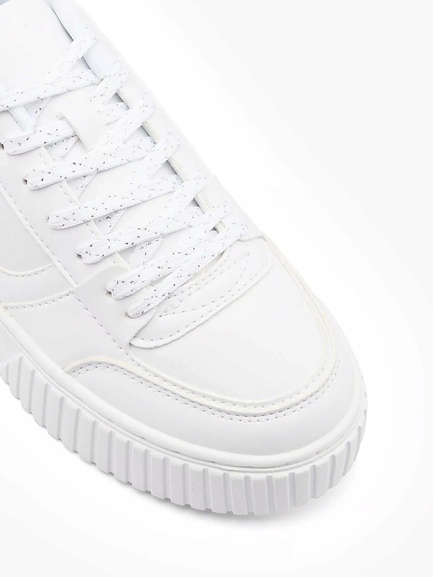 Sneakers|Graceland Witte Platform Sneaker