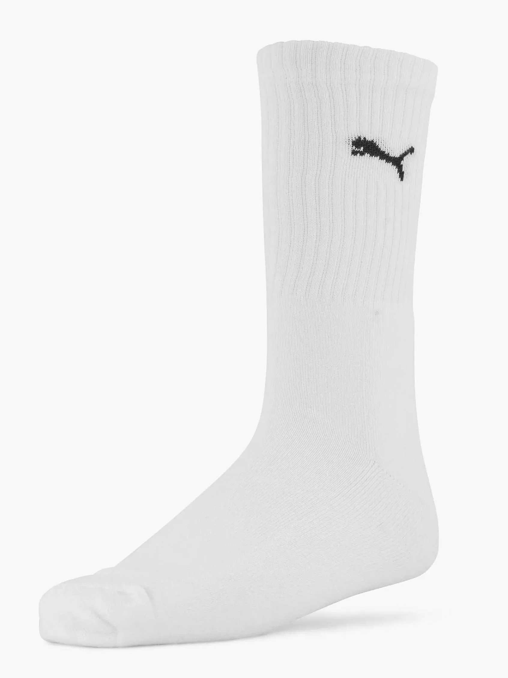 Sokken|Puma Witte Crew 2 Pak 39-42