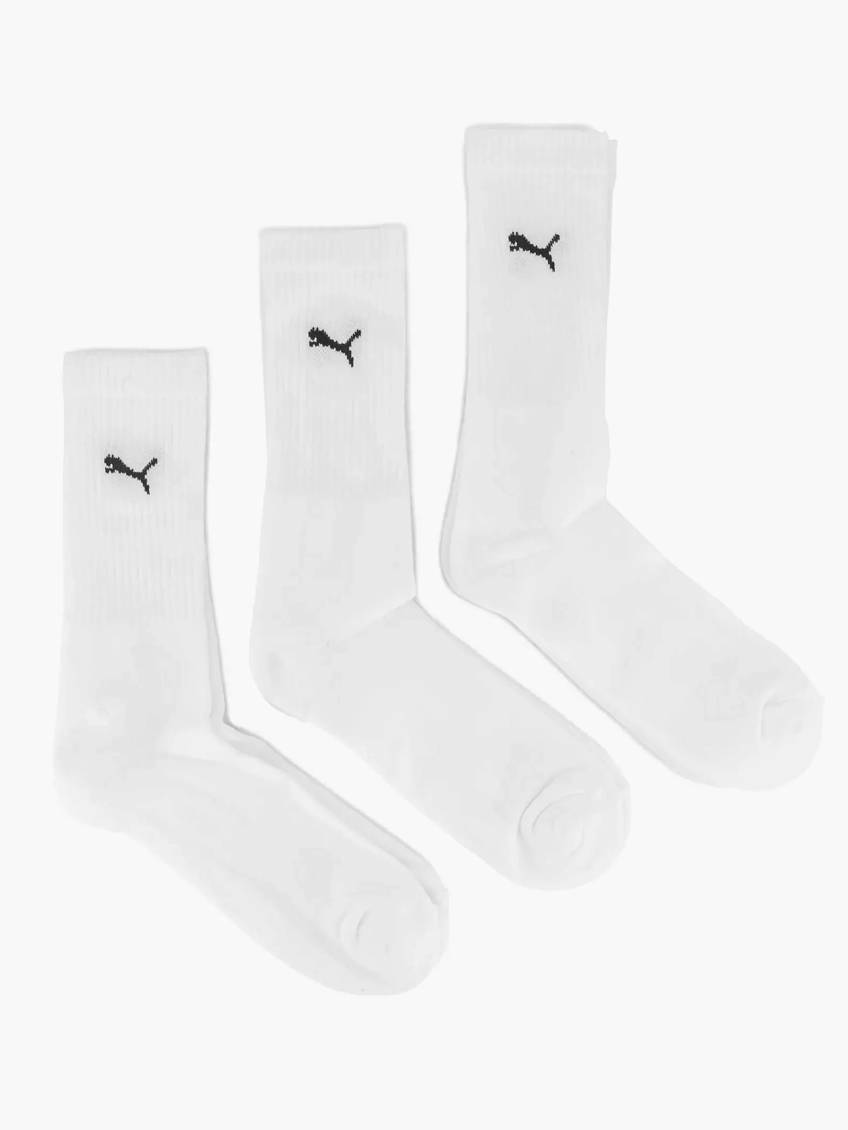 Sokken|Puma Witte Crew 2 Pak 39-42