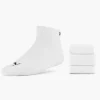 Sokken|Puma Witte Quarter Plain 3 Pak 43-46