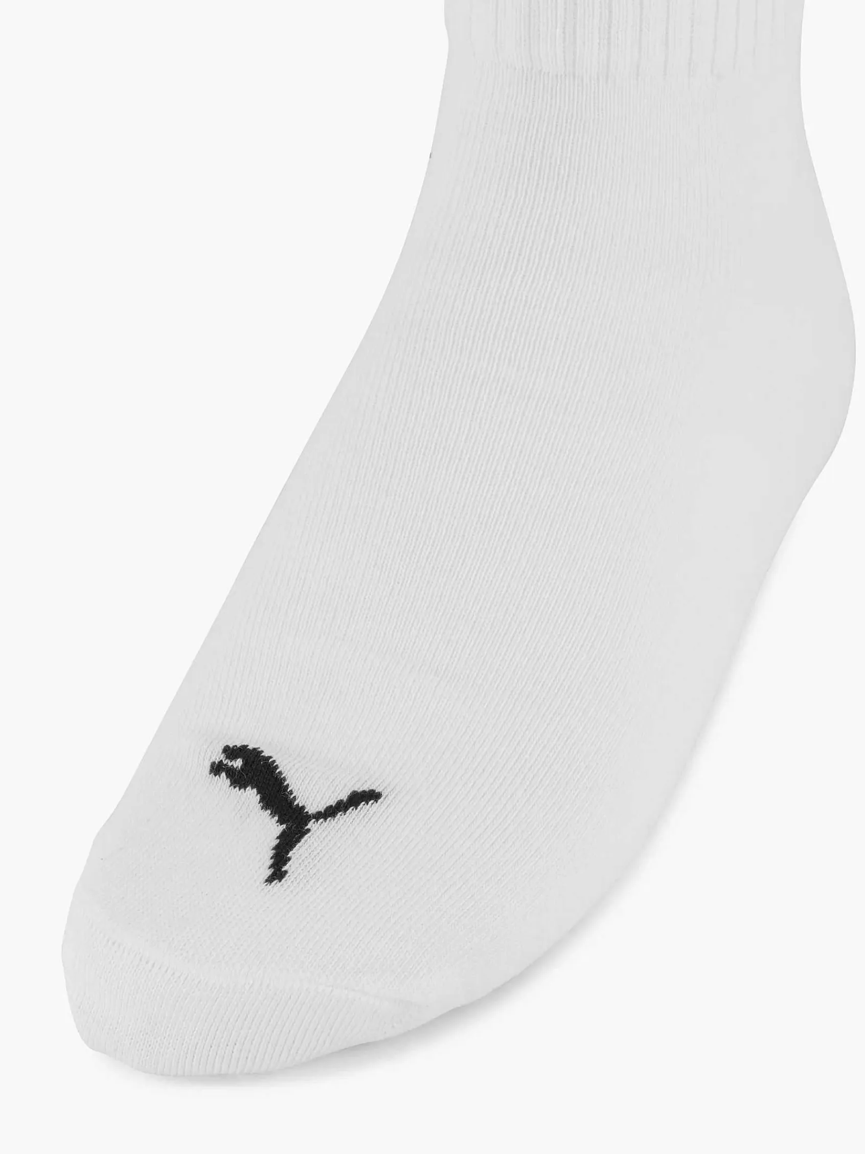 Sokken|Puma Witte Quarter Plain 3 Pak 43-46