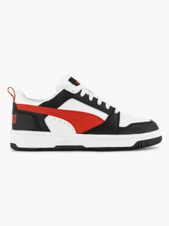 Jongensschoenen|Puma Witte Rebound V6 Lo Jr